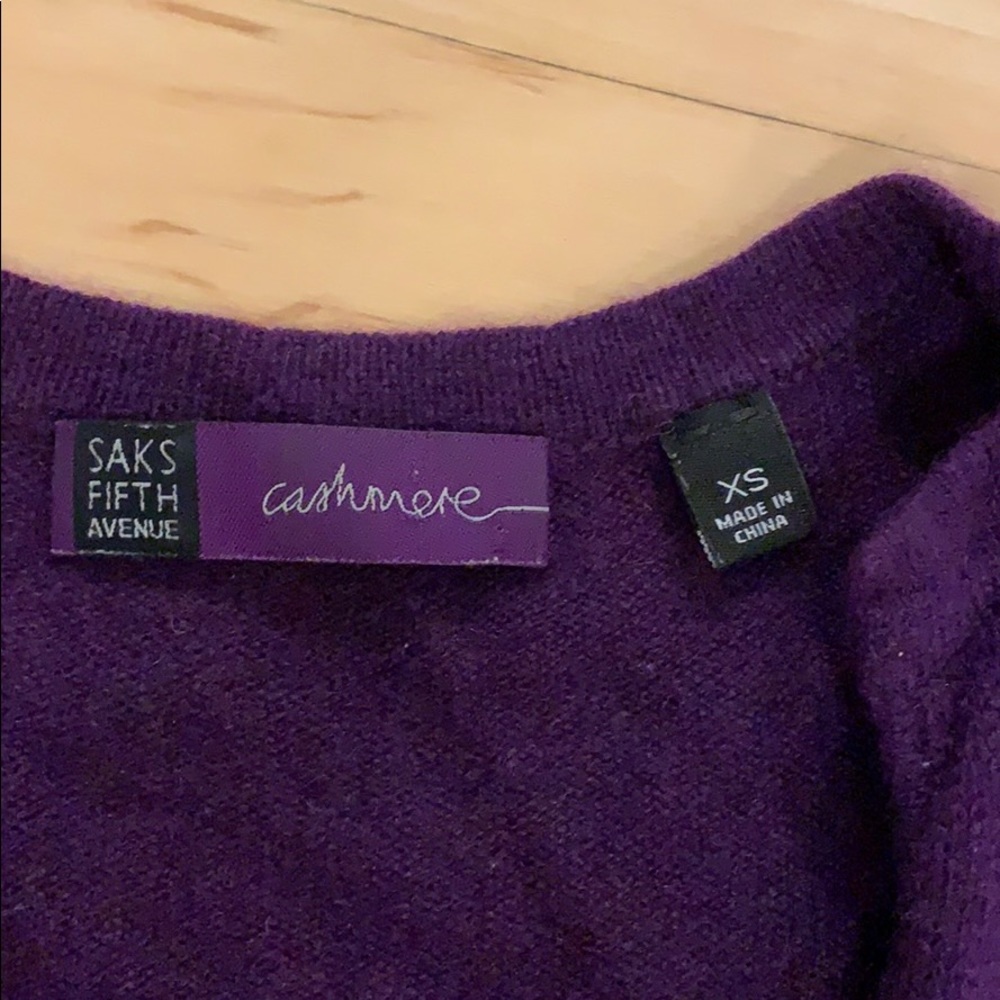 Saks Fifth Avenue cashmere sweater